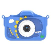 Vaikiškas fotoaparatas DINOZAURAS – 1080P HD+32GB kortelė