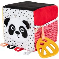 Canpol babies BabiesBoo Soft Activity Cube minkšti sensoriniai žaidimų kubeliai 1 vnt.