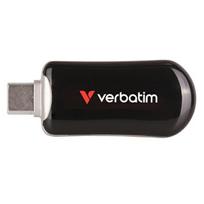 Verbatim Plectra 512GB USB-C flash drive, black/black, model 30227