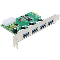 DELOCK DeLOCK PCIe x1 card to 4x external USB Type-A 5Gbit/ s, USB controller