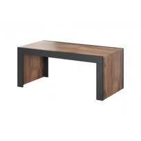 Cama MEBLE Cama MILA suoliukas / stalas 120x60x50 Wotano ąžuolas + antracitas