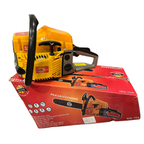 Benzininis grandininis pjūklas MEISTER 2.6kW su 2 šinomis ir grandinėmis MS-104