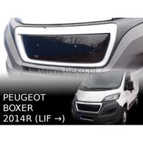 PRIEKINIŲ GROTELIŲ ŽIEMOS APSAUGA (DEFLEKTORIUS) PEUGEOT BOXER 2014+