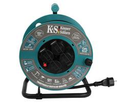 Prailginimo laidas su rite 3600 W 25 m KS CR-25M KONNER & SOHNEN