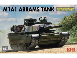 Rye Field Model - M1A1 ABRAMS TANK Ukraine Update Version with Workable Tracks, 1/35, 5120