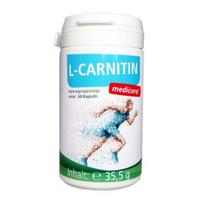 Maisto papildas L-karnitinas 300 Medicura, 60 kapsulių
