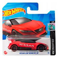 Hot Wheels Mainline Modeliukas Nissan Leaf Nismo RC 02 red