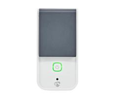 Nedis WIFIPO120FWT - Išmanus lauko lizdas 3680W/230V/Tipas F/16A Wi-Fi IP44