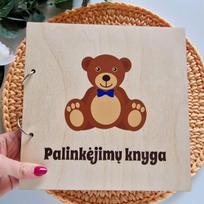 Palinkėjimų knyga „Meškiukas“