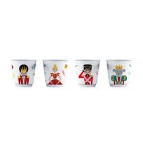 Bialetti – Nutcracker 4 vnt. puodelių rinkinys