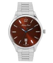 Mathey-Tissot Urban Metal Rudo Ciferblato Kvarcinis H411MAM Vyriškas Laikrodis ruda
