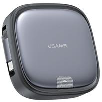 USAMS 3-in-1 drop cable with box, MicroUSB/USB-C/Lightning, 60W, steel/tarnish, SJ650USB01 (US-SJ650)