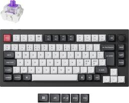 Keychron Q1 HE 75% mechanical keyboard, Gateron Double-Rail switches, black (Q1H-M1-BO)