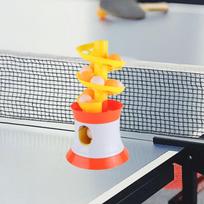 Vaikų stalo teniso robotas su kamuoliukais, savarankiškai žaidžiamas stalo teniso kamuoliukų aparatas, skirtas pramogoms patalpose Electric Straight