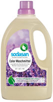 SODASAN Spalvotiems Audiniams Su Levandų Aromatu skalbimo skystis, 1500 ml