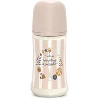 Suavinex Wonderland SX Pro Physiological Anti-Colic kūdikių buteliukas M Medium Flow 3 m+ Pink 270 ml