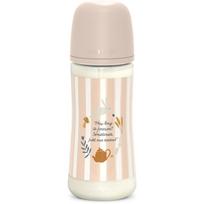 Suavinex Wonderland SX Pro Physiological Anti-Colic kūdikių buteliukas L Dense Flow 6 m+ Pink 360 ml