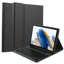 Nuimamas apsauginis planšetinio kompiuterio dėklas su BT klaviatūros rašiklio anga, suderinamas su Samsung Galaxy Tab A8 without touchpad juoda