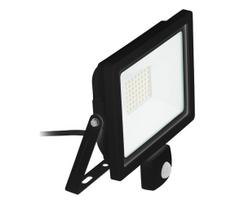 Eglo 64873 - LED prožektorius su jutikliu FILETTI LED/50W/230V 3000K IP44 juoda