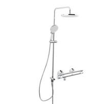 Dušo sistemos SIKO SATPIPET ir termostatinio maišytuvo Grohe Precision Flow termostratinis dušo maišytuvas