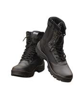 Mil-Tec Black Tactical Boots with YKK Zipper – taktiniai batai su šoniniu užtrauktuku