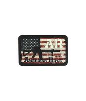 M-Tac Patch AR-15 American Rifle (80х50 мм) Black/GID Antsiuvas