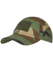 Helikon-Tex BBC Cap PolyCotton Ripstop- US Woodland Beisbolo kepraitė su velcro