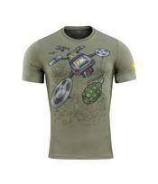 M-Tac T-Shirt Quadcopter Marškinėliai su dronų motyvais
