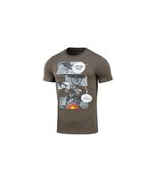 M-Tac T-Shirt Comics Drone Girl Marškinėliai su dronų motyvais