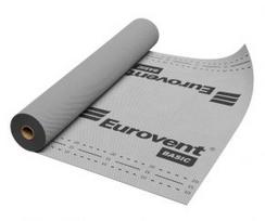 Difuzinė plėvelė Eurovent BASIC 100 gr./m², 1,5 m. x 50 m. = 75 m²