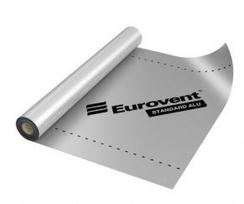 Garo izoliacinė plėvelė Eurovent STANDART ALU 110 gr/m², 1,5 m. x 50 m. = 75 m²