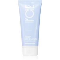 Natura Siberica ICE Professional Keep My Blonde regeneruojamoji kaukė šviesintiems, šalto atspalvio šviesiems plaukams 200 ml