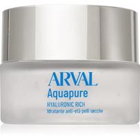 Arval Aquapure Hyaluronic Rich drėkinamasis kremas sausai ir labai sausai odai 50 ml