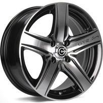 Ratlankis CARBONADO R13x5.5 4x100 ET 30 CB 67 (Black Front Polished) (500 KG kg)