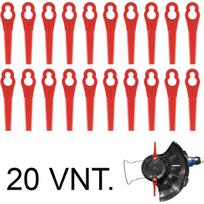Plastikiniai vėjapjovės peiliukai 20vnt.