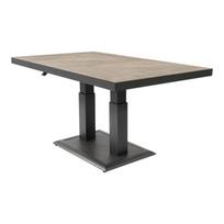 Reguliuojamo aukščio stalas MURCIA NEGRO 140x85x50/72cm