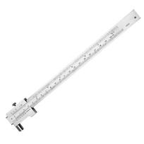 0-200 mm Žymėjimo Vernier Apkaba Scriber matavimo liniuotė Matavimo instrumentas sidabras