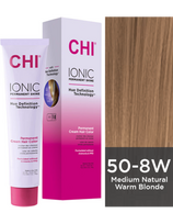 CHI plaukų dažai be amoniako CHI Ionic Permanent Shine - 50-8W 89g
