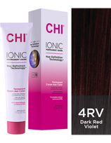 CHI plaukų dažai be amoniako CHI Ionic Permanent Shine - 4RV 89g