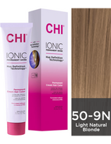 CHI plaukų dažai be amoniako CHI Ionic Permanent Shine - 50-9N 89g