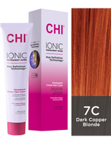 CHI plaukų dažai be amoniako CHI Ionic Permanent Shine - 7C 89g