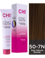 CHI plaukų dažai be amoniako CHI Ionic Permanent Shine - 50-7N 89g