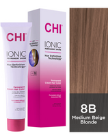 CHI plaukų dažai be amoniako CHI Ionic Permanent Shine - 8B 89g