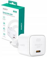 AUKEY Wall Charger PA-B1L White Omnia II Mini 1xUSB-C Power Delivery 30W 5A