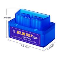 ELM327 Mini V2.1 Bluetooth Detektorius OBD Bluetooth Automobilio Gedimų Detektorius OBD2 Automobilio Diagnostikos Įrankis Skirtas Android/Windows