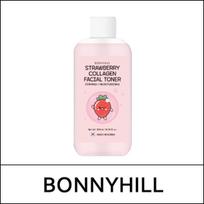 [BONNYHILL] (bo5) Braškių kolageno veido tonikas 300ml white