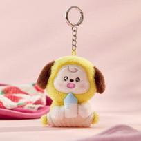 BT21 NAUJAGIMIS 2 sezono kūdikio pliušinis raktų pakabukas CHIMMY
