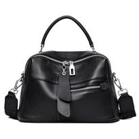 Leather Shoulder Bag for Women Messenger Bags Genuine Soft Leather Female Bag Casual Crossbody Bag High Quality