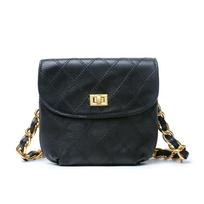 Leather Fanny Pack Yang Mi, The Same First-Layer Cowhide Rhombus Chain Women'S Bag, Portable One-Shoulder Crossbody Breast Bag juoda
