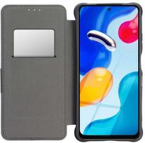 Dėklas Oem RAZOR Book skirtas Xiaomi Redmi Note 13 4G juodos spalvos